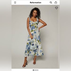 Reformation Nadira Luca Dress size 4 floral print